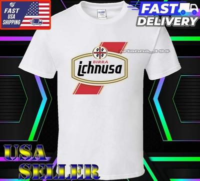Neues Shirt Birra Ichnusa Logo T-Shirt Lustig Amerikanisch USA Unisex Größe S-5XL
