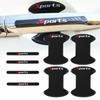 8PCS/Set Car Door Handle Bowl Anti Scratch Sticker Protector Cover Trims Black