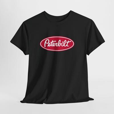 Peterbilt Černé tričko – Unisex tričko pro řidiče kamionu pro muže nebo ženy