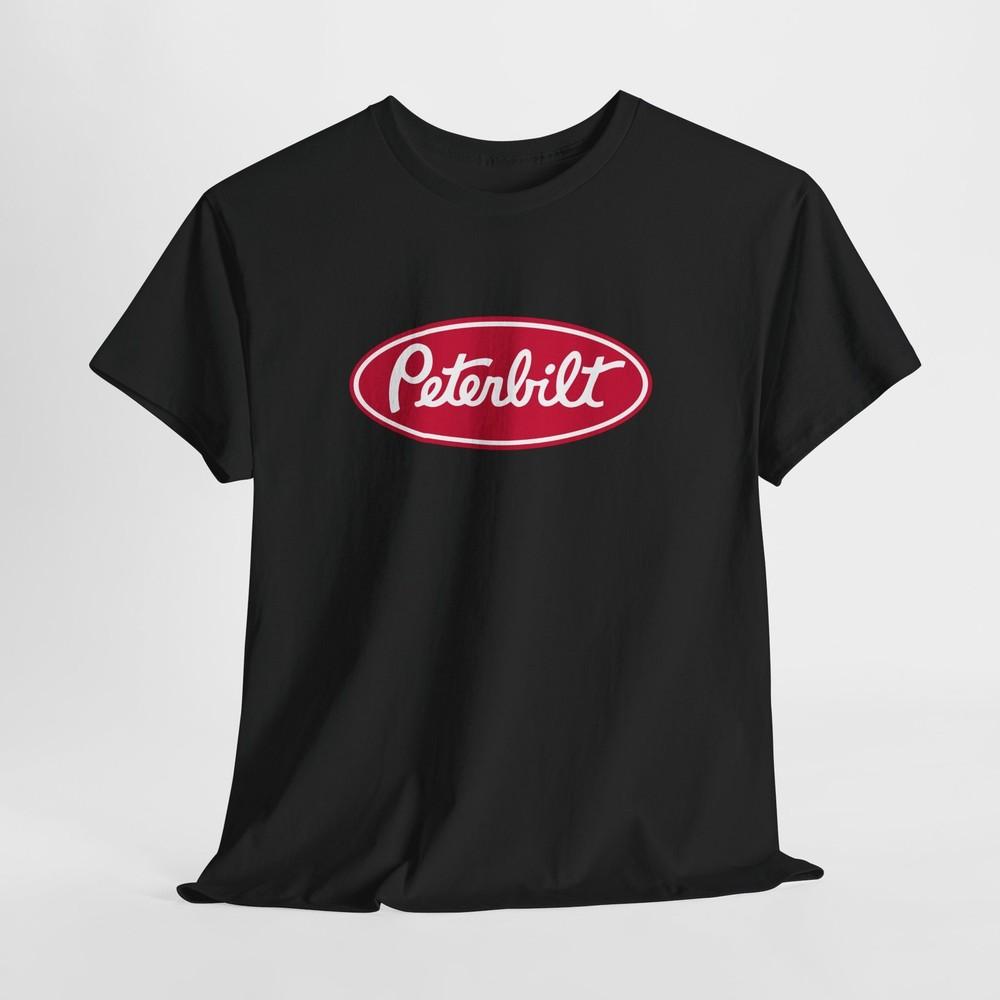 

Peterbilt Black T-Shirt – Unisex Truck Driver Tee for Men or Women 2XL