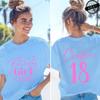 T-shirt da Donna Divertenti Ragazza del Compleanno Nata nel 2008 Regali per Ragazze Magliette Capitolo 18 Ragazza del 18° Compleanno Top Grafici Streetwear Retro