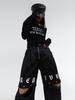 Lepibeu Rockstar Snap Pants