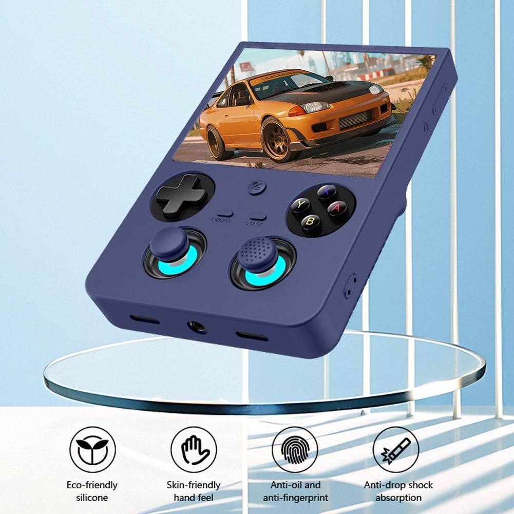 For ANBERNIC RG 477V Protective Case Retro Silicone Anti-drop Soft Shell For ANBERNIC Handheld Game Console Accessories
