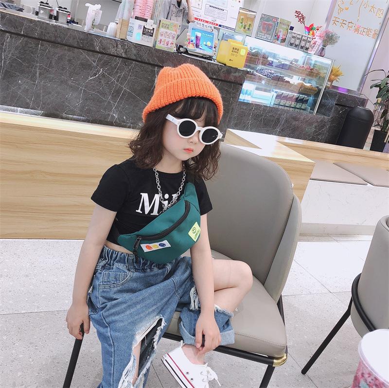 Child's Fashionable and Cute Waist Bag for Girls, Cartoon-themed Lightweight Boy's Crossbody Bag, Single-shoulder Bag