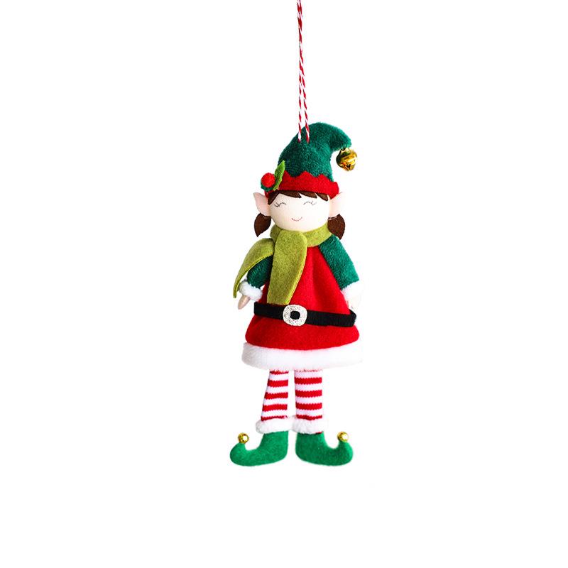Elf Doll Ornament - Cute Ins Style Christmas Tree Decoration for Boys & Girls