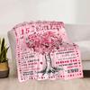 Happy 15Th Birthday Home Customize Your Name Blankets Comfortable Soft Lightweight Multipurpose Blanket For Picnic Sofa Office Bed Living Room