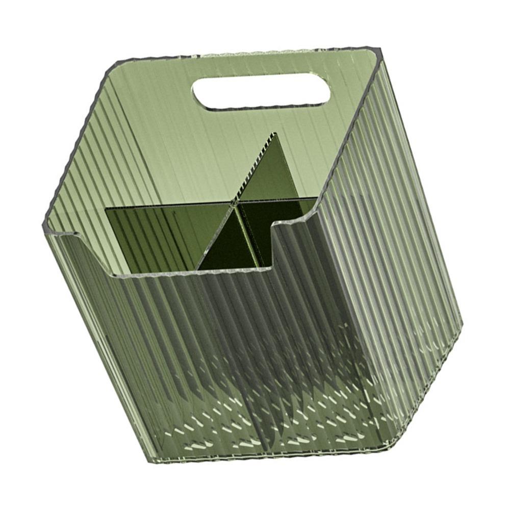 Wall Mounted Bathroom Mirror Cabinet Organizer Cosmetic Divided Storage Box Bathroom