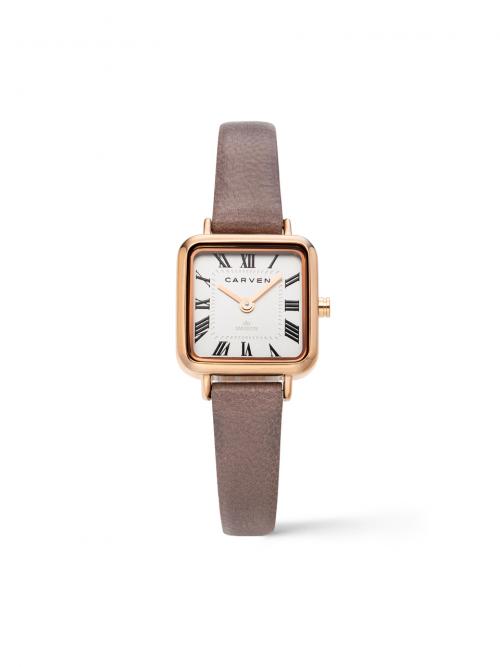 [CARVEN Watch] CARVEN Watch Women's Leather Watch CV618-RWH/R.BE