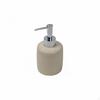 Stone-Textured Finish Soap Dispenser Hotel Design Refillable Lotion Bottle Resin
