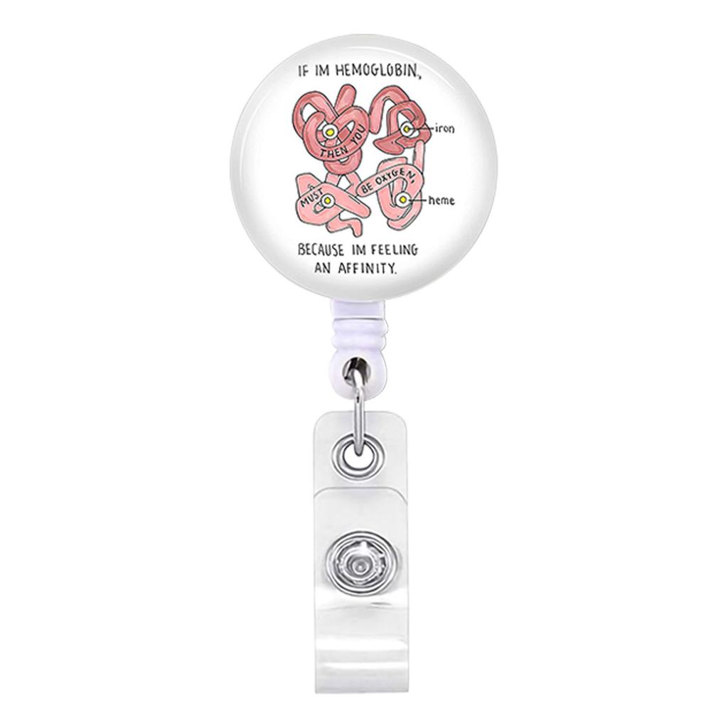 Stretchable Badge Reels Medical Worker Doctor Nurse Work Chest Pocket Card Holder ID Card Holder Badge Accessories