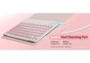 iPad A16 11-inch Protective Case with Wireless Backlit Bluetooth Keyboard & Pen Slot for 10.9 Gen