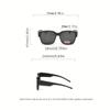 Polarized Sunglasses Cover Over Myopia Prescription Glasses Portable Non-polarized Glasses