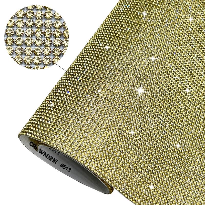 Self-Adhesive Rhinestone Sheets for DIY Car Decoration and Jewelry