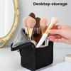 Standing Makeup Bag Waterproof Cosmetic Storage Pouch Travel Toiletry Bag for Camping Weekend Getaway Outdoor Hotel Backpacking