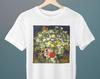 Bouquet of Flowers In a Vase, Vincent Van Gogh Painting, Unisex T-Shirt, Art T-Shirt, Flowers, Gift for Her, Gift for Him, Art Lover Gift