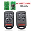 Fits Honda Odyssey 5/6 Button Remote Key OUCG8D-399H-A 313.8MHz
