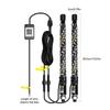 1FT LED Whip Lights Lighted Antenna Whips For ATV UTV Polaris RZR Off Road Truck Sand Buggy Dune Flagpole Lamp