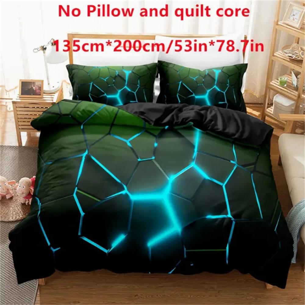 2/3pcs Duvet Cover Set, 3D Digital Printing, Down Duvet Cover, Pillowcase, Home Bedding Duvet Cover For Bedroom, Guest Room