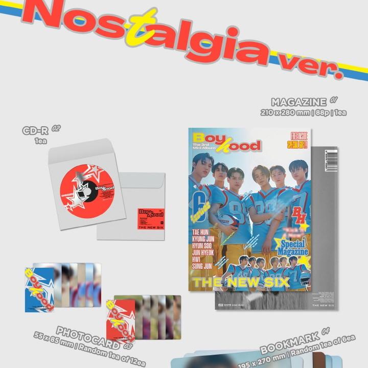 THE NEW SIX (TNX) - [BOYHOOD] 3rd Mini Album