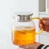 1800ml/2000ml Cold Water Kettle Cold Brewing Pot Large Capacity Heat-resistant Glass Teapot Water Kettle Household Accessories