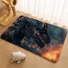 Popular TV series G-Game of T-Thrones Floor Mat Floor Mat Soft Flannel Non-Slip Door  Rug for Living Room