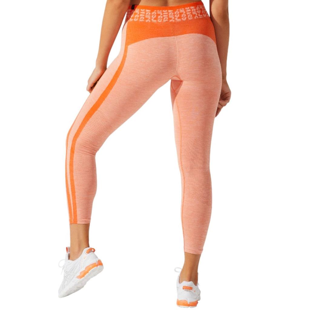 Womens/Ladies Seamless Logo Cropped Leggings