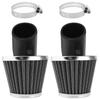 2 Stuks 41mm 42mm 43mm Luchtfilter 125cc-150cc 200cc 250cc Motorfiets ATV Scooter Go Kart Bromfiets Pit Dirt Pocket Mini Super Bike