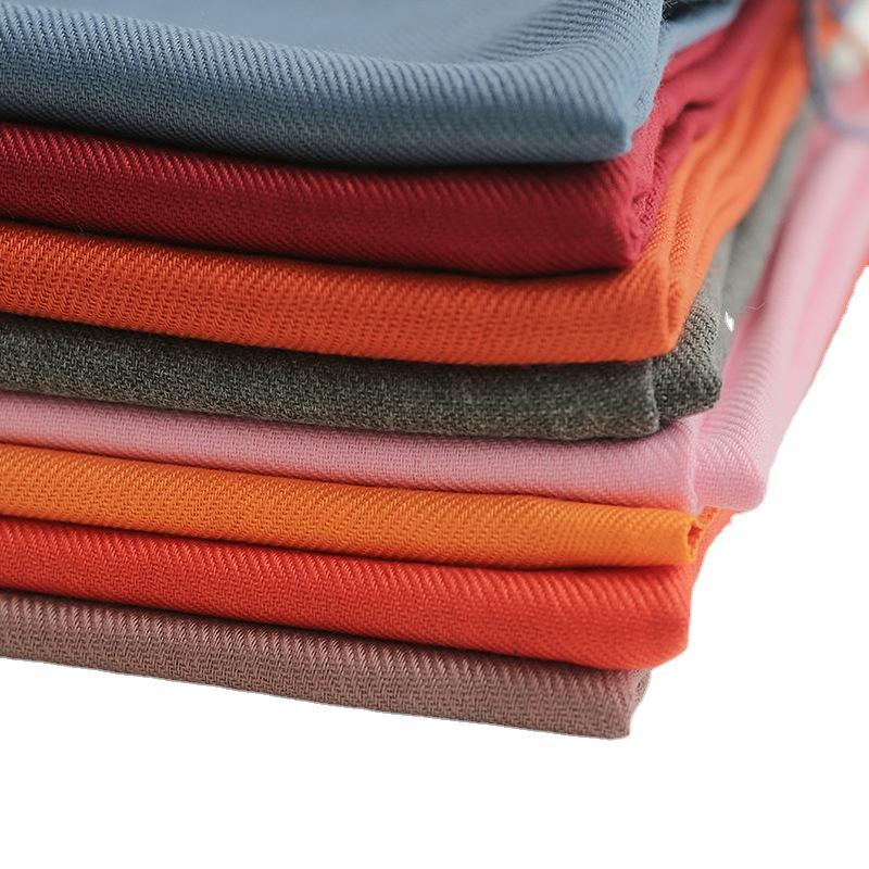 Solid Color Cashmere Scarf Women'S Autumn And Winter Explosion 220G Classic Light Board Monochrome Tassel Versatile Warm Shawl Gift