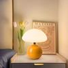 Mushroom Night Light USB Dimmable Desk LampTouch Switch Bedroom Bedside Lamp Eye Protection Learning Rechargeable Table Lighting
