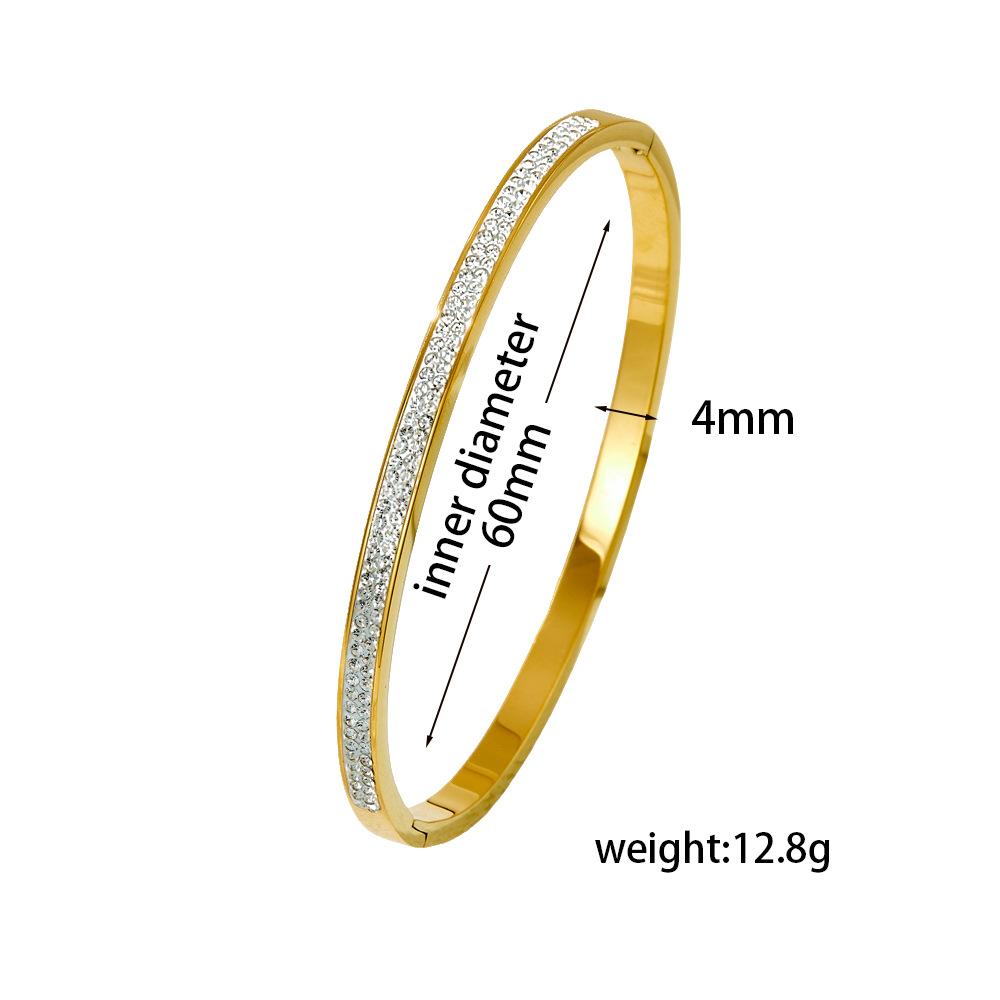 2026 Bracciale Donna Europeo e Americano Transfrontaliero Stile Ins Fibbia Gioielli Gioielli