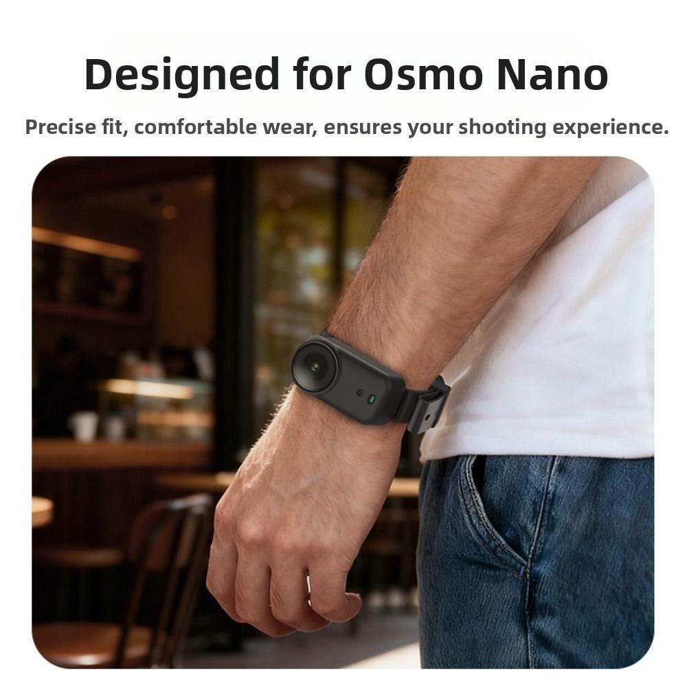 Adjustable Hand Wrist Band Sports Camera Mount Hand Wristband for DJI Osmo Nano Bicycle