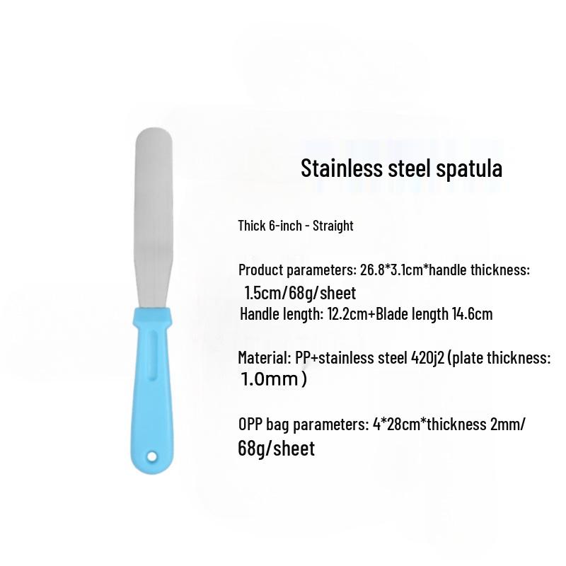 Wheat Straw Spatula & Cake Scraper Set