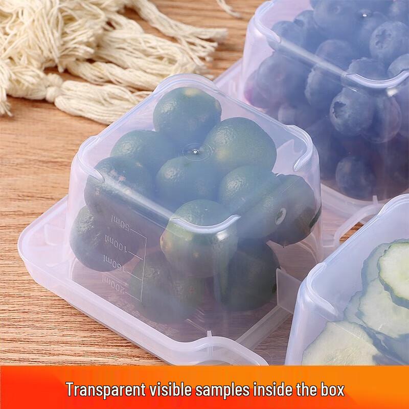 Debo 9-Compartment Food Sample Retention Box with Labels