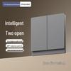 Smart Switch Panel Mesh2.0: Wireless Remote Four-way Dual Control, Pre-connected To Mijia App