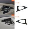 4Pcs Carbon Fiber Door Handle Frame Cover Trim For Toyota Camry 2007-2011