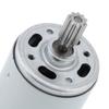 RS550 24V 25000RPM Høyhastighets DC-motor 10 tenner gir 10x13mm Elektrisk kjøretøy oppgradering erstatning