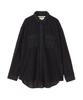 AVIREX WEB LIMITED Belle LINE LACE SHIRT Women's M 010 Black 783-5120604