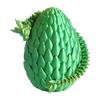 3D Printed Dragon Egg Toy Movable Joints Articulated Dragon Figurine Model Toy Desktop Decoration Kids Adults Collection Gifts