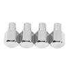 4pcs 12mm RC Hex Wheel Hub Metal Adapter for D90 AX10  01 SCX10   Crawler (15mm Purple)
