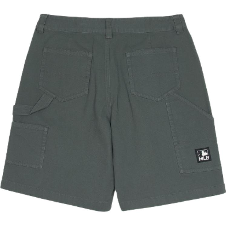 New MLB Casual Shorts Men's Gray 3ASMV0353-43CGD