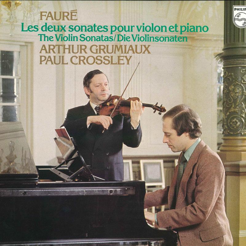 

LP Record ARTHUR GRUMIAUX FAUR Violin Sonata No. 1 and No. 2 X7943 PHILIPS 1977 Japan Classical Used