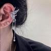 Elegant Butterfly Tassel Clip-On Earrings for Women, 2023 Trendy Design, Chic Ear Cuff Without Piercing