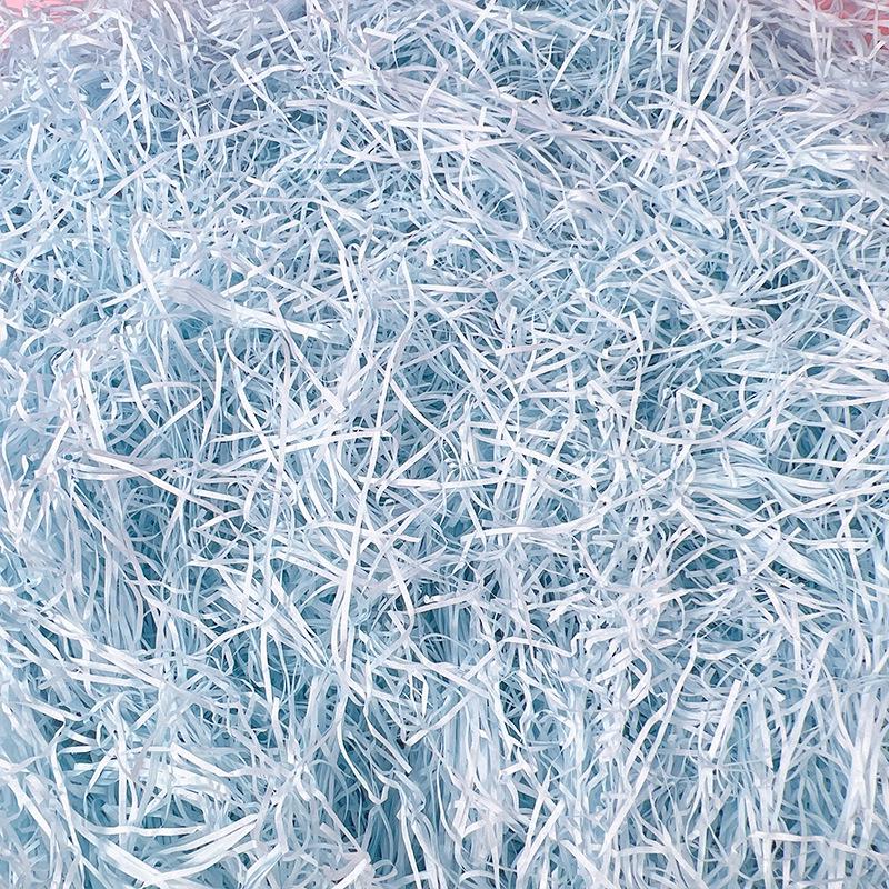 Raffia Papier Schnitzel Geschenkbox Füllmaterial - Glitzer Dekorative Konfetti für Partygeschenke