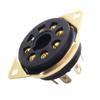 5pcs 8-Pin Vacuum Tube Socket for 6P3P 6P6P 6n8p 6n9p 5Z3P 5Z2P 6j8p Suitable for Preamps,Amplifiers GZS8-B1/GZS8-B1-G
