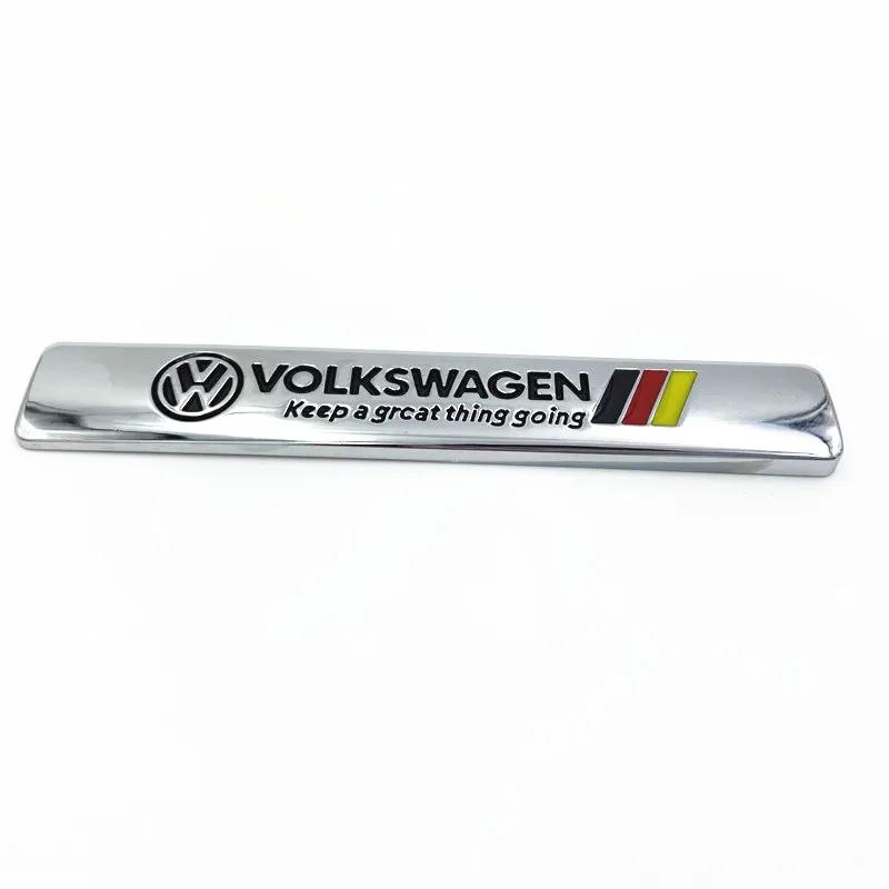 T273D Metal Car Sticker Emblem Badge By Decal Car Styling for Volkswagen GOLF 5 Tiguan Polo Golf 6 Golf 7 Jetta Accessories