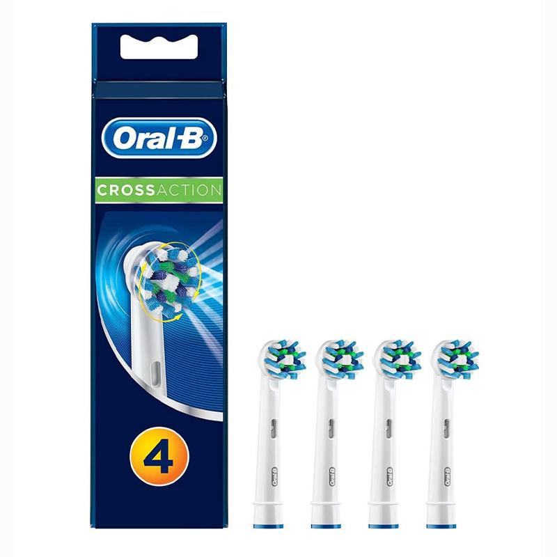 

Сменные насадки для зубных щеток Oral-B Cross Action 4 шт.
