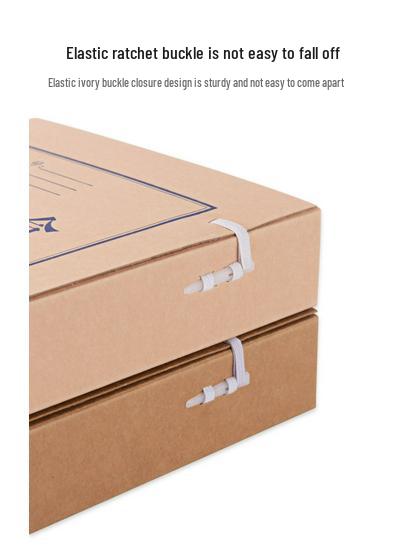 Kraft Acid-Free Thickened Archive File Boxes - 50 Pack