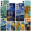 Van Gogh Ölmalerei Handyhülle für Samsung Galaxy S24 S25 Edge S26 Ultra S23 S22 S21 Plus S20 FE + Personalisierte Druckhülle