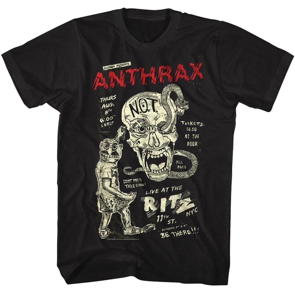 Anthrax Live At Ritz Black Music  Children s T-shirt 100
