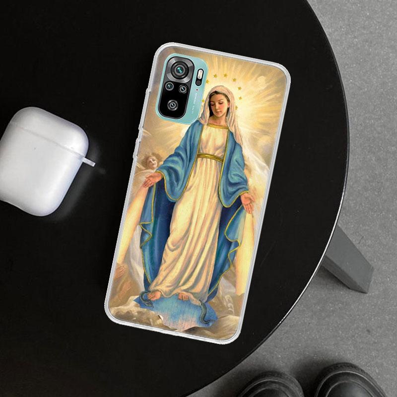 Virgin De Guadalupe Mary Phone Case Cover for Xiaomi Redmi Note 15 14 13 12 11 Pro Plus 14S 12S 11S 11T 11E 10S 10 Customized Fu